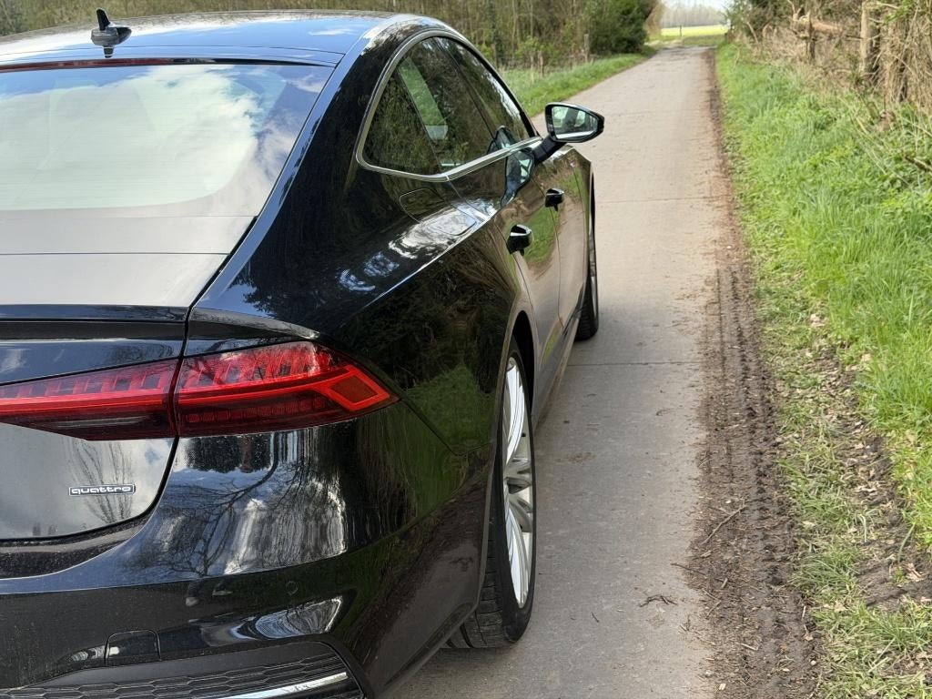 Audi A7 Tiptronic Full Option S Line, 4 zetels, USB, Zwart, Leder