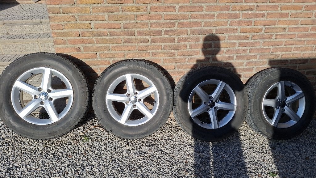 4 Jantes Volkswagen Tiguan, 16 pouces, Véhicule de tourisme, Enlèvement, Utilisé