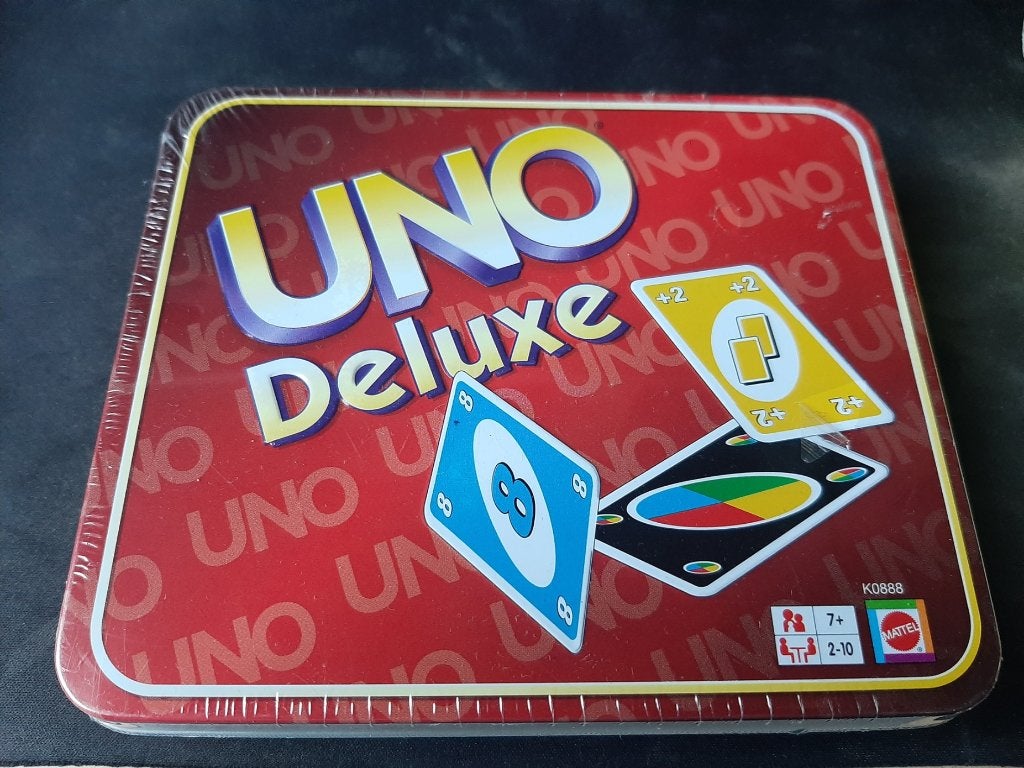 uno deluxe kaartspel, Hobby en Vrije tijd, Vijf spelers of meer, Ophalen, Nieuw, Mattel