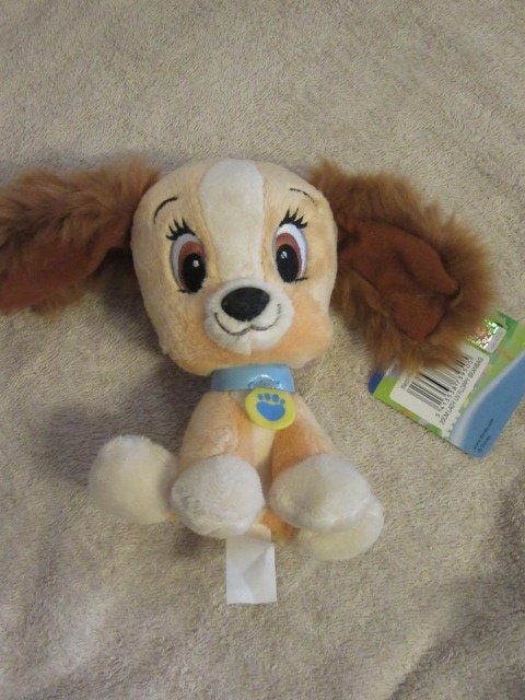 Kleine Lady van de Vagebond - Disney - hond - nieuw - pluche, Kinderen en Baby's, Disney, Nieuw, Met label, Meerkleurig