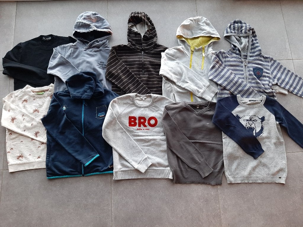 Lot de pull / sweat - 10 ans, Enfants & Bébés, Jbc, Garçon, Enlèvement ou Envoi, Pull ou Veste