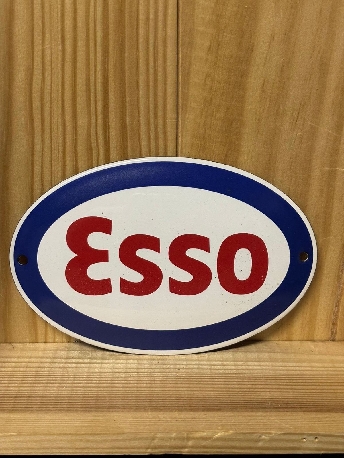 Esso emaille plaat, Verzamelen, Ophalen of Verzenden, Zo goed als nieuw