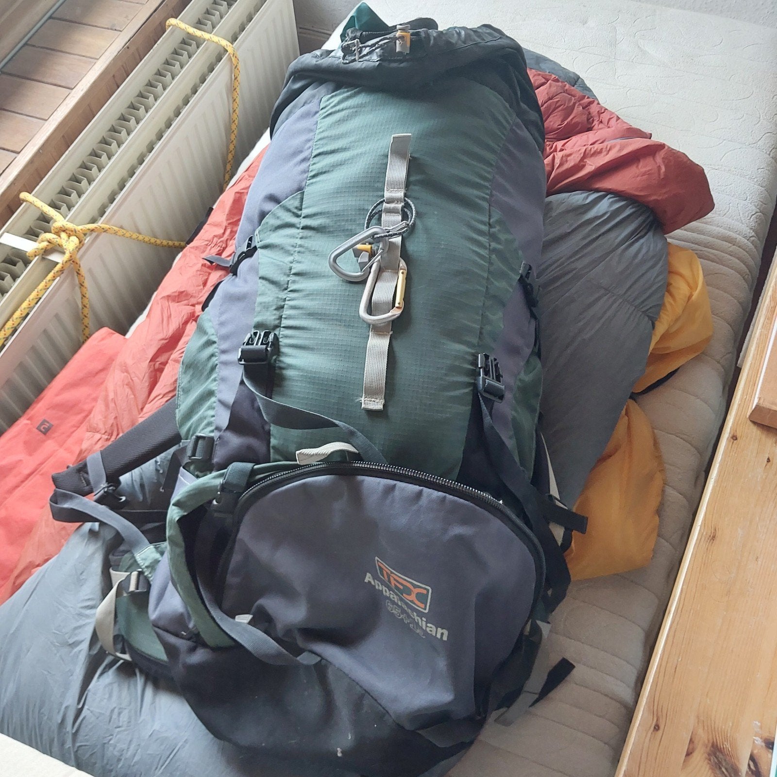 Sac a dos low alpine, Enlèvement
