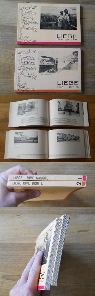 Liège rive gauche + Liège rive droite, Collections, Enlèvement ou Envoi, Liège