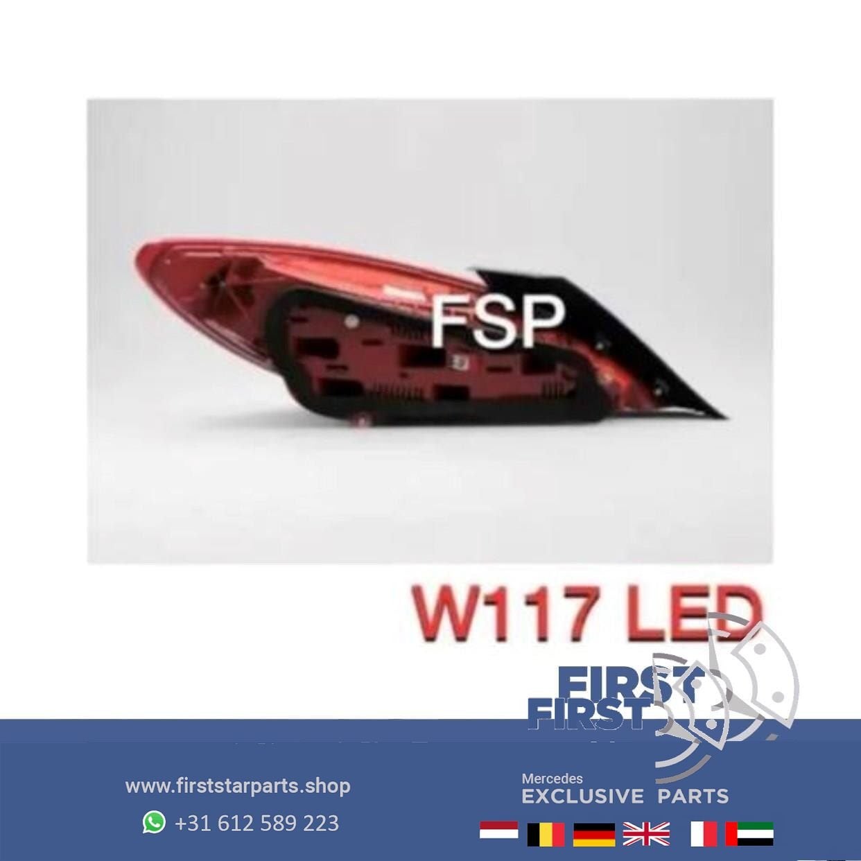 W117 C117 X117 CLA LED ACHTERLICHT PRE-FACELIFT RECHTS origi, Utilisé, -, -, Enlèvement ou Envoi