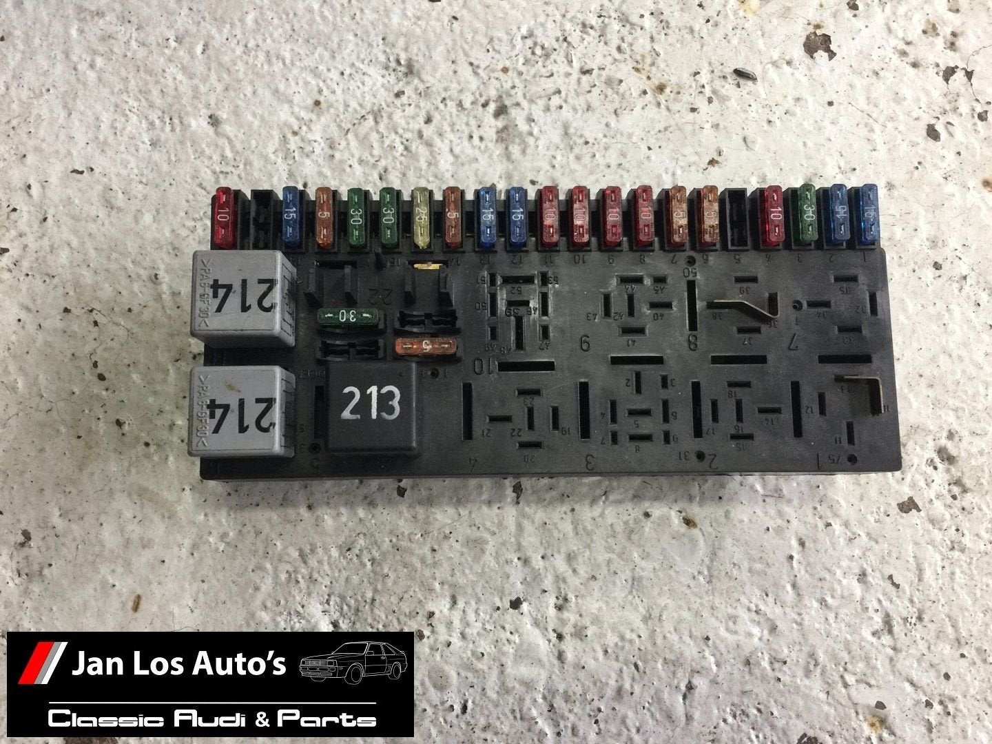 Zekeringkast Audi 80 & Cabriolet B4 ('91-'00) 443941822B, -, Origine de la pièce connue, Audi, Utilisé