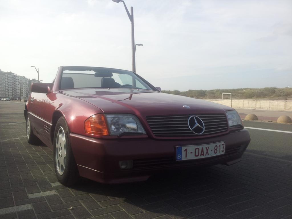 Mercedes 300sl 1992, Autos, Cuir, Achat, Cabriolet, Autres couleurs