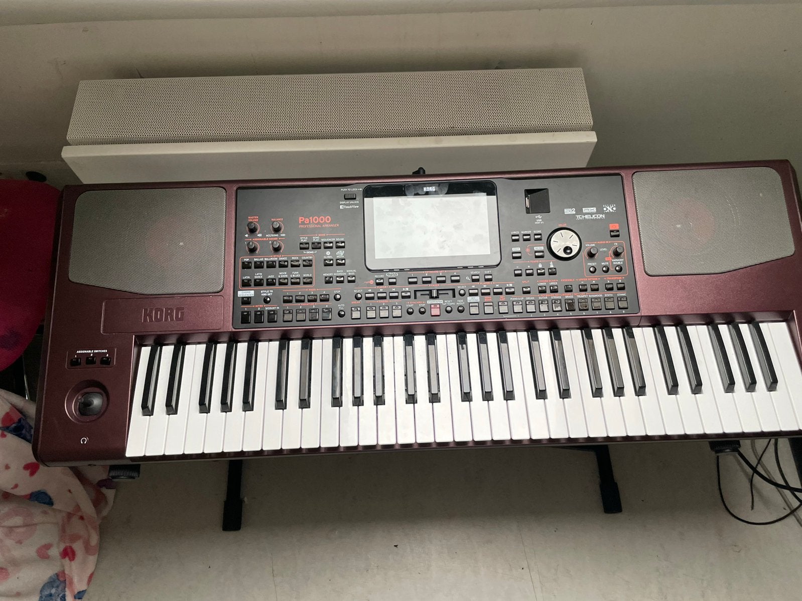 Korg PA1000, Muziek en Instrumenten, Ophalen, 61 toetsen, Korg, Zo goed als nieuw