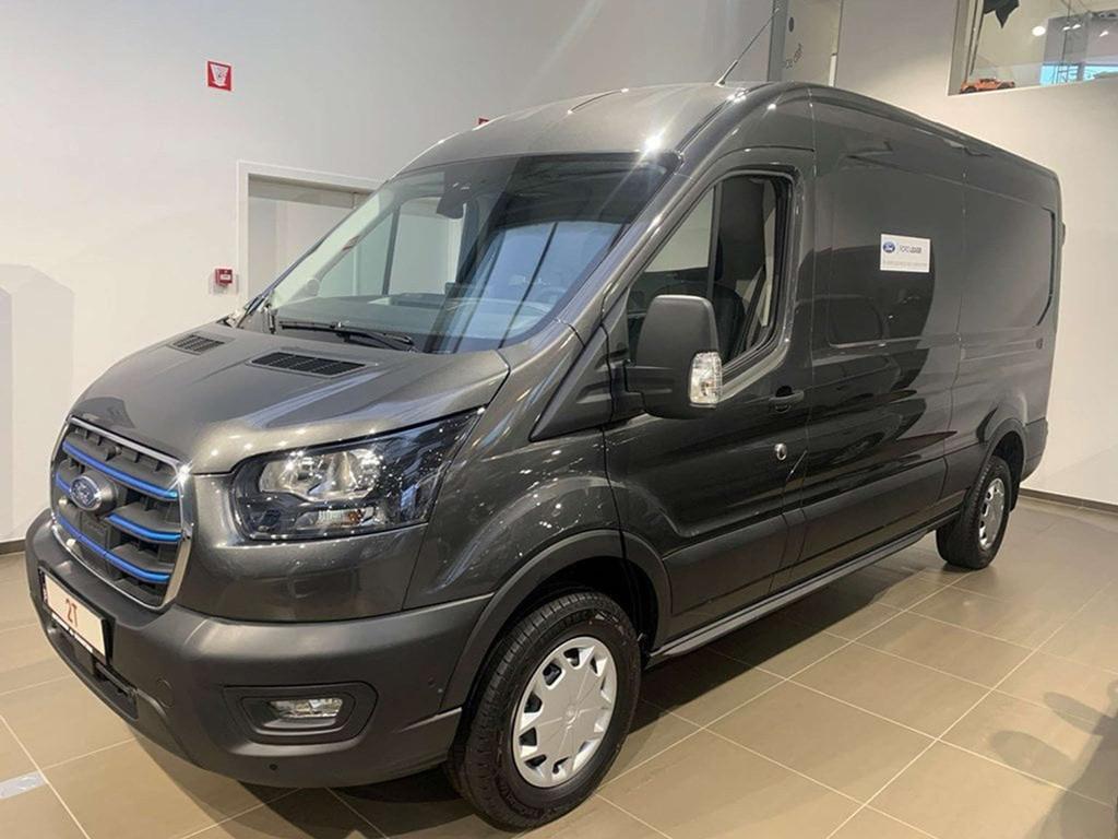 Ford E-Transit 183 PK L3 Full electric: Camera, cruise contr, Auto's, Automaat, Stof, 184 pk, Nieuw