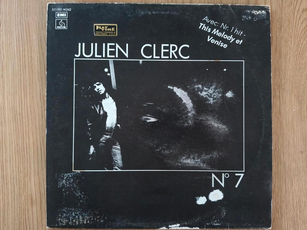 N7 - Julien Clerc, Ophalen, Gebruikt, 1970 - 1979, 12 inch