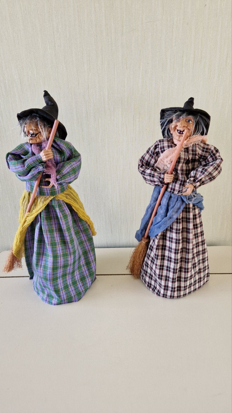 2 decoratie heksen, Verzamelen, Beelden en Beeldjes, Ophalen