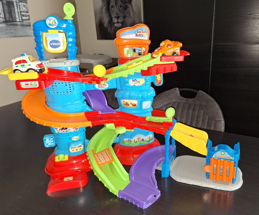 Toet Toet auto - politietoren, Kinderen en Baby's, Speelgoed | Vtech, Ophalen, Gebruikt, 2 tot 4 jaar