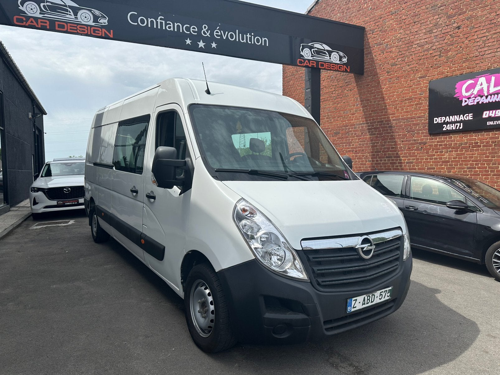 Opel Movano 7pl / 2.3cdti / 2018 / 210.000km / airco / gps.., https://public.car-pass.be/vhr/c175fd39-598b-4742-bdfd-af9ccdb9d40f