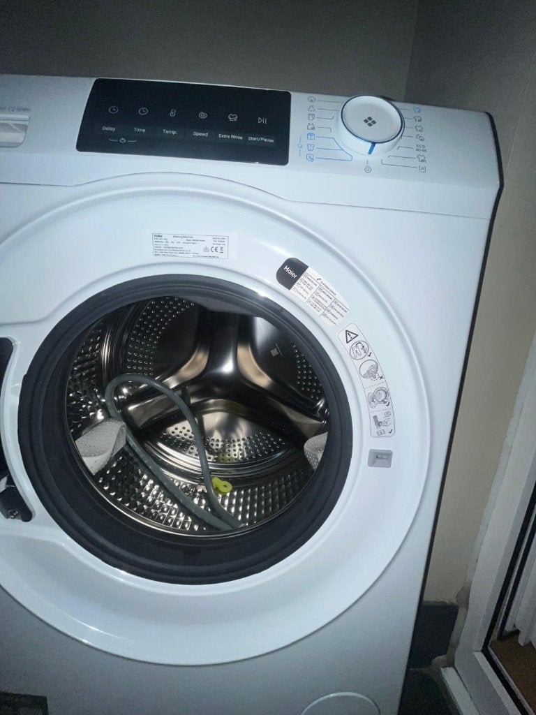 Machine à laver Haier, Enlèvement, Comme neuf, Autres types