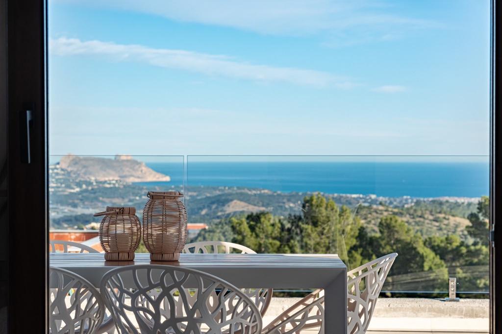 villa vue mer a vendre en espagne, Maison d'habitation, Campagne, 129 m², Alicante Benidorm