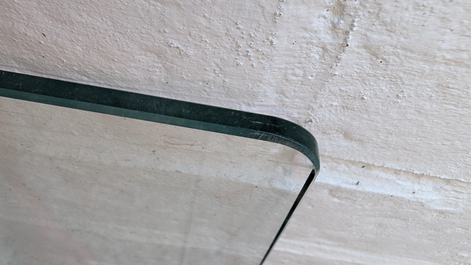 Blad van gehard glas 8mm dik. 80x80cm, Ophalen