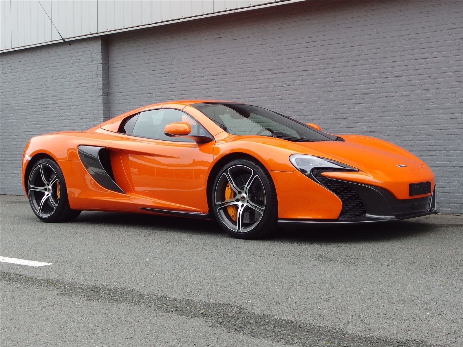 McLaren 650S Spider 2014 Mint Conditie / Prijs=incl. 21% BTW, Automaat, Zwart, Overige kleuren, Cabriolet