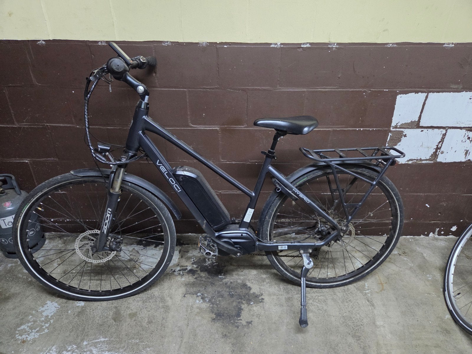 elektrische damesfiets veloci, Ophalen