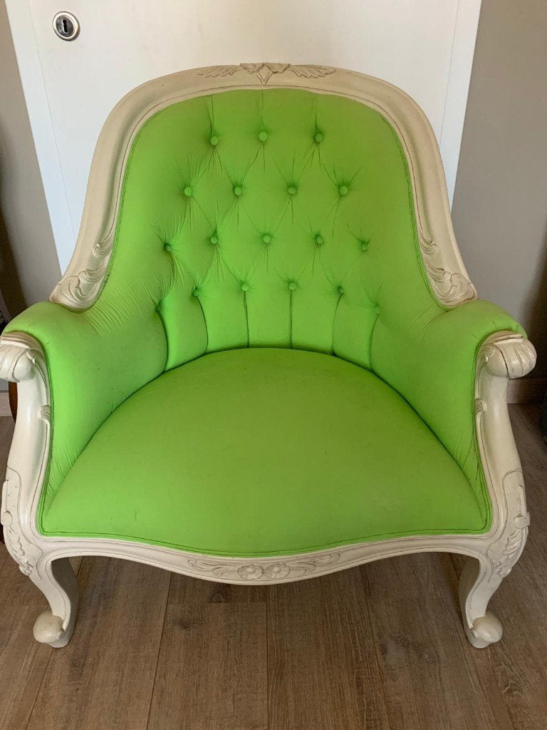 Elegante fauteuil van H.S. Furniture, Ophalen, Gebruikt