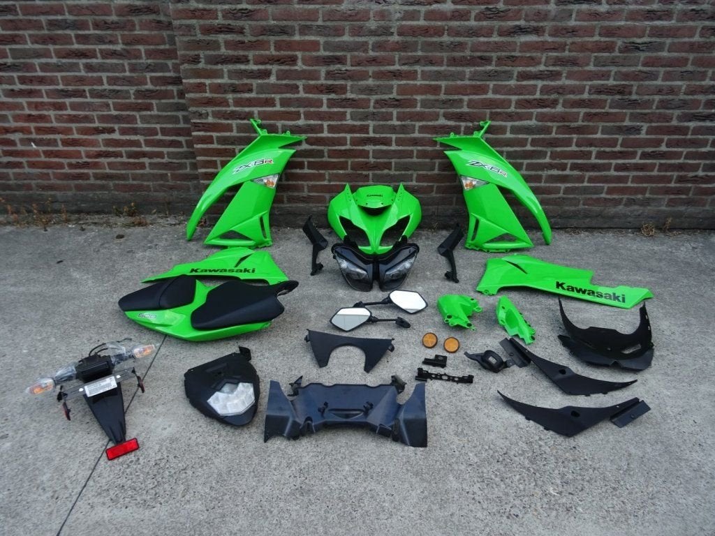 Complete Kuipset / Kappen set Kawasaki ZX6R 2009-2010-2011 >, Motoren, -, -, Nieuw, Ophalen of Verzenden
