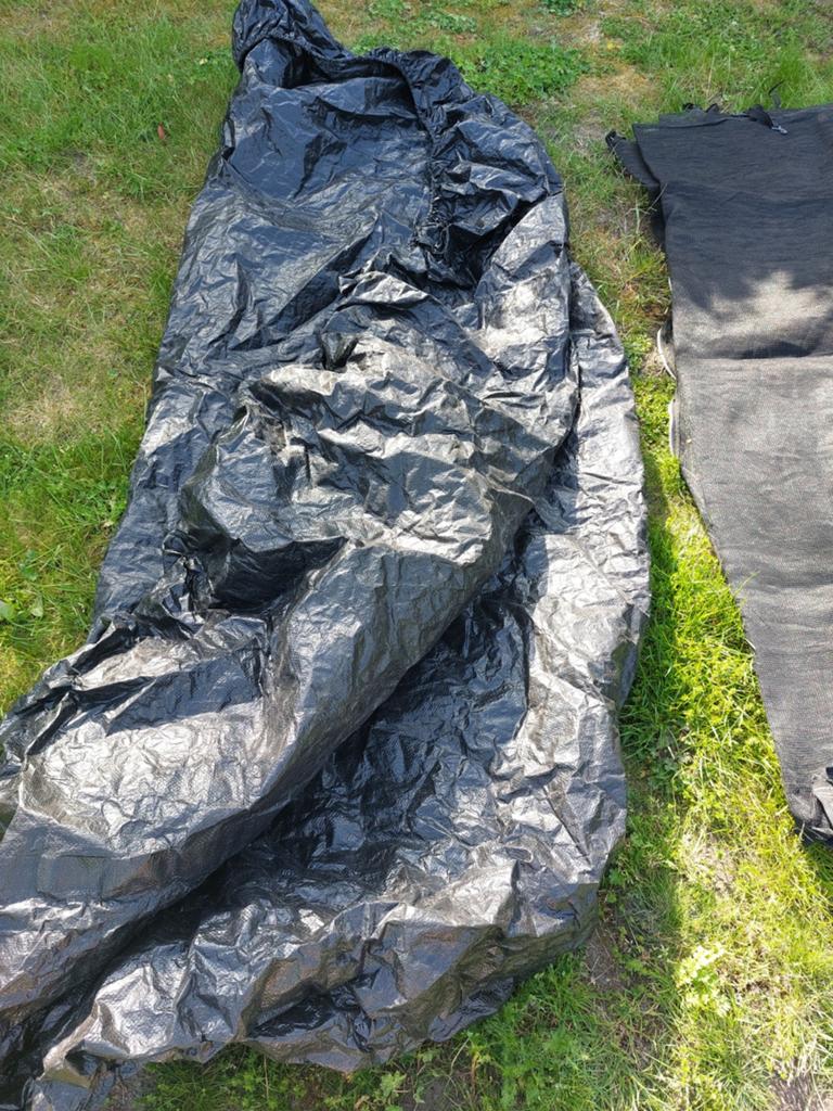 Beschermhoes en veiligheidsnet trampoline 3m, Ophalen