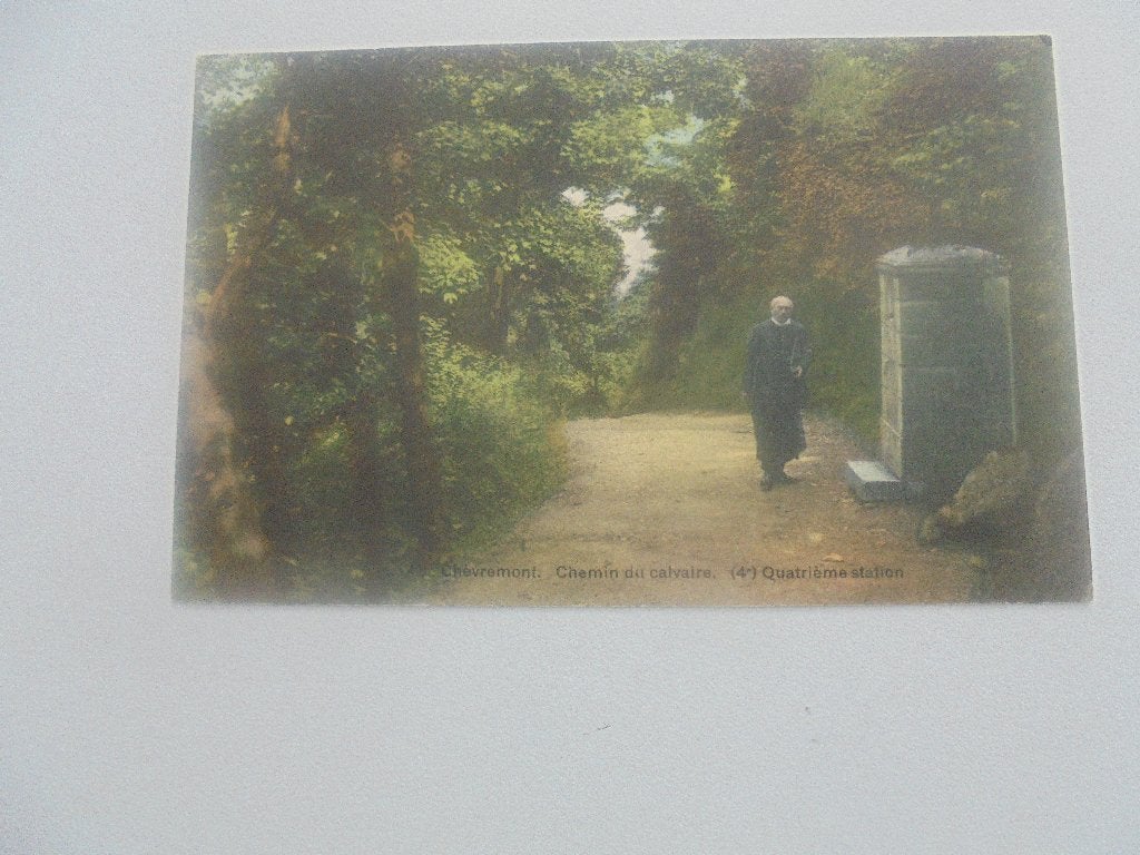chevremont-chemin du calvaire, Envoi, 1920 à 1940, Non affranchie, Liège