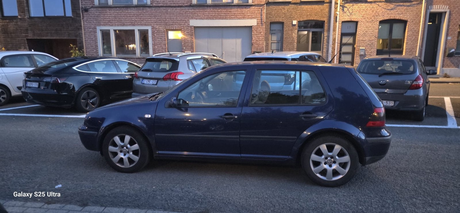 golf 4, Auto's, Stof, 4 cilinders, Blauw, Voorwielaandrijving