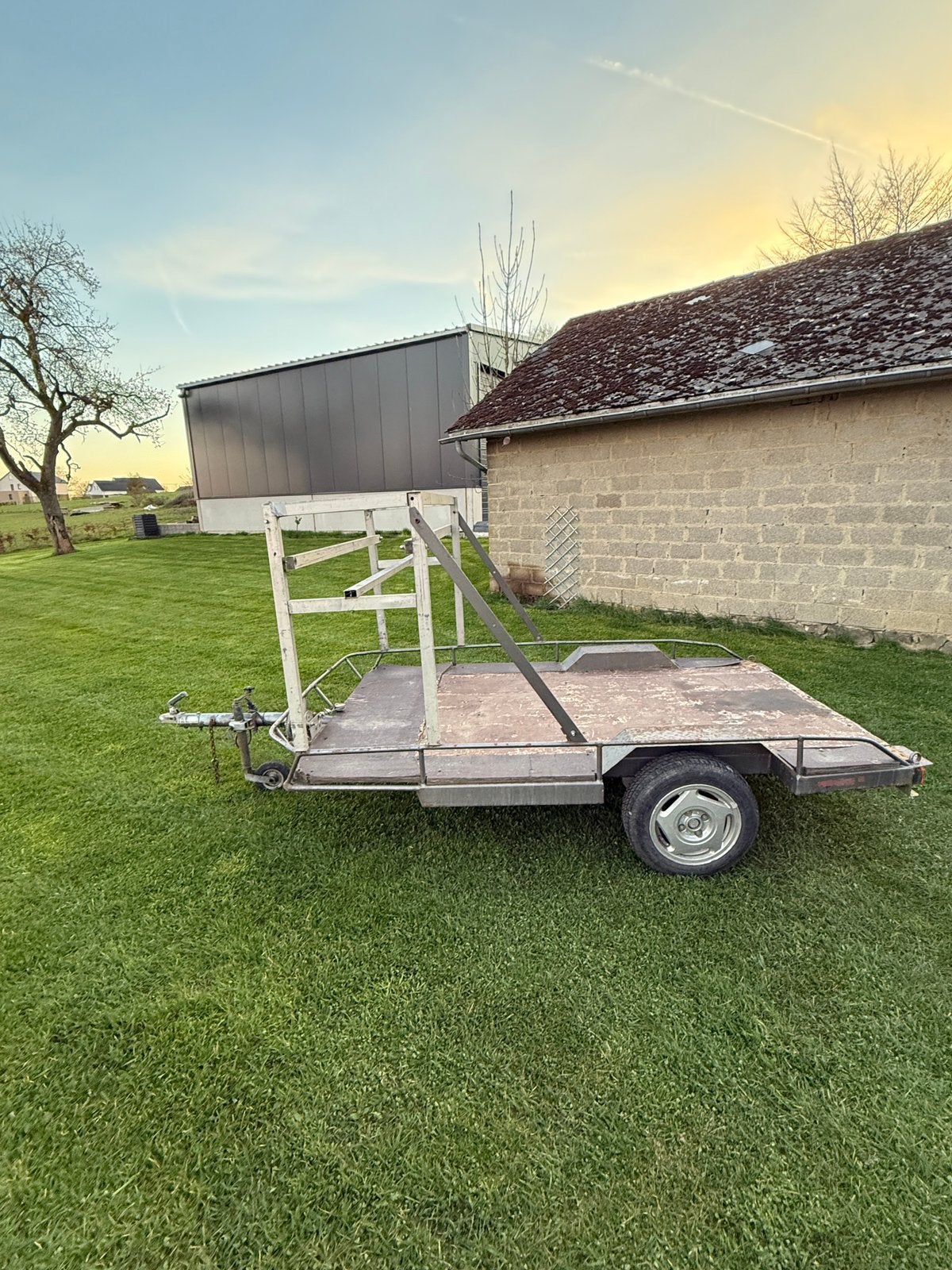 Remorque Crosskart Quad à vendre, Enlèvement, Utilisé