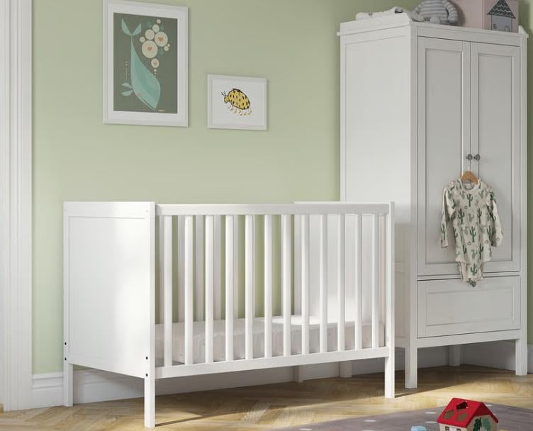 baby bed SUNDVIK met MATRAS, Ophalen, Zo goed als nieuw, Minder dan 140 cm, Matras