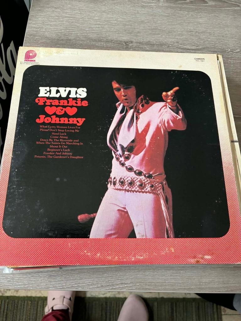 Elvis lp, Frankie and Johnny,Canadese persing,slechts 5 euro, Gebruikt, Ophalen of Verzenden, Rock-'n-Roll, 12 inch
