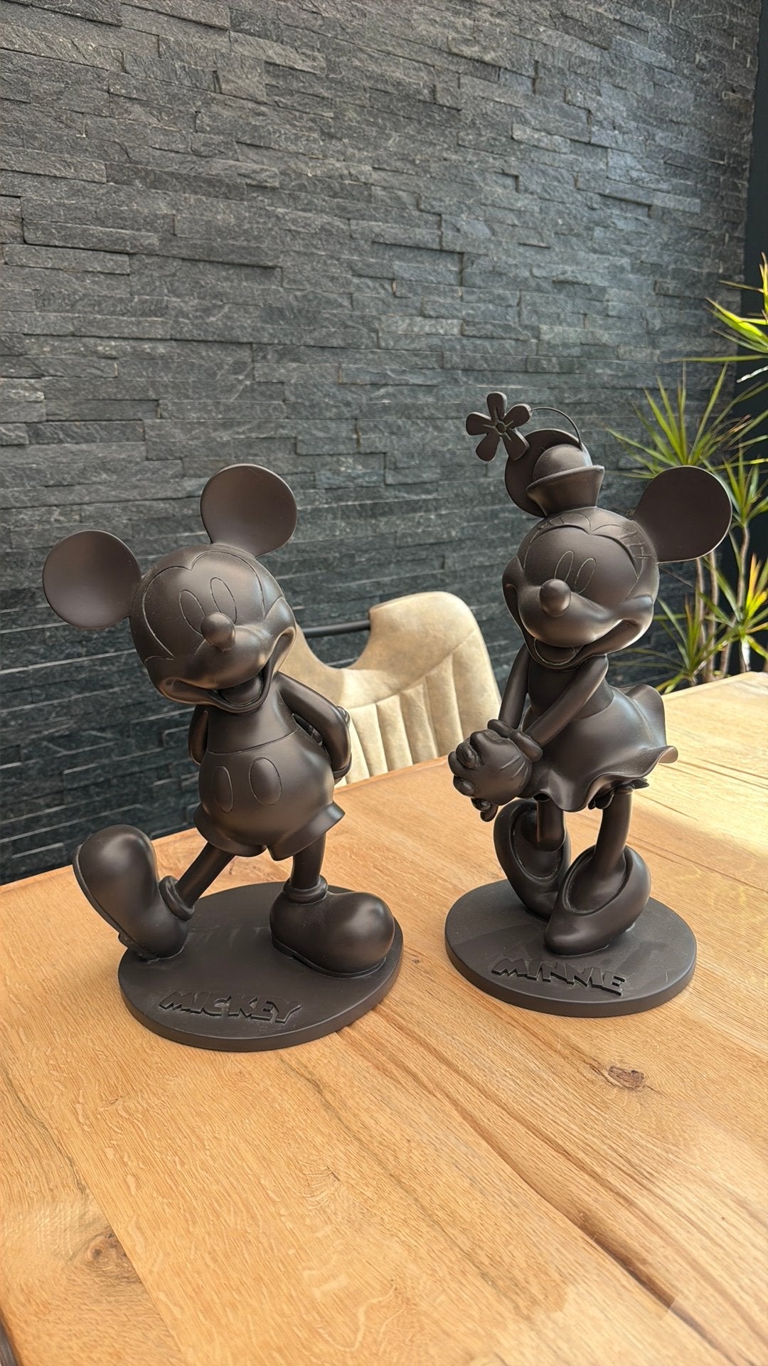 mickey en minnie mouse beelden, Verzamelen, Ophalen, Zo goed als nieuw