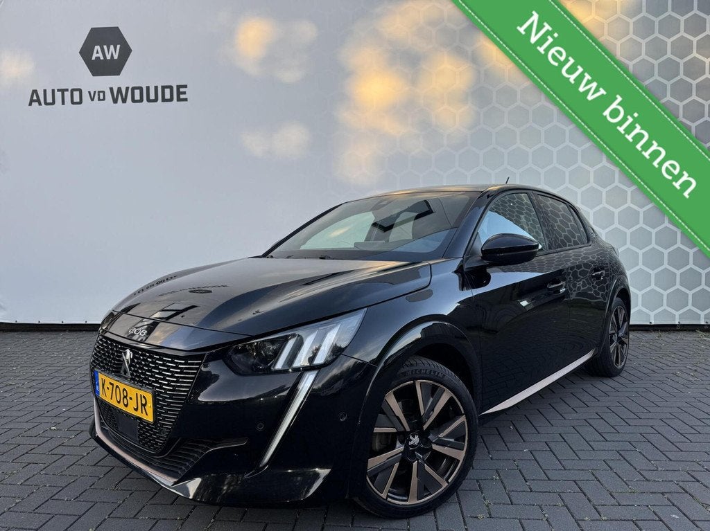 Peugeot 208 1.2 PureTech Active Pack GT-line Panoramadak NAP, Achat, Euro 6, Carnet d'entretien, Noir