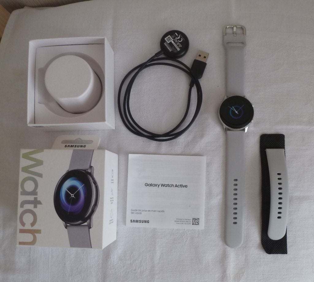 Samsung Galaxy Watch actieve smartwatch, Gebruikt, Conditie, Ophalen of Verzenden, Samsung