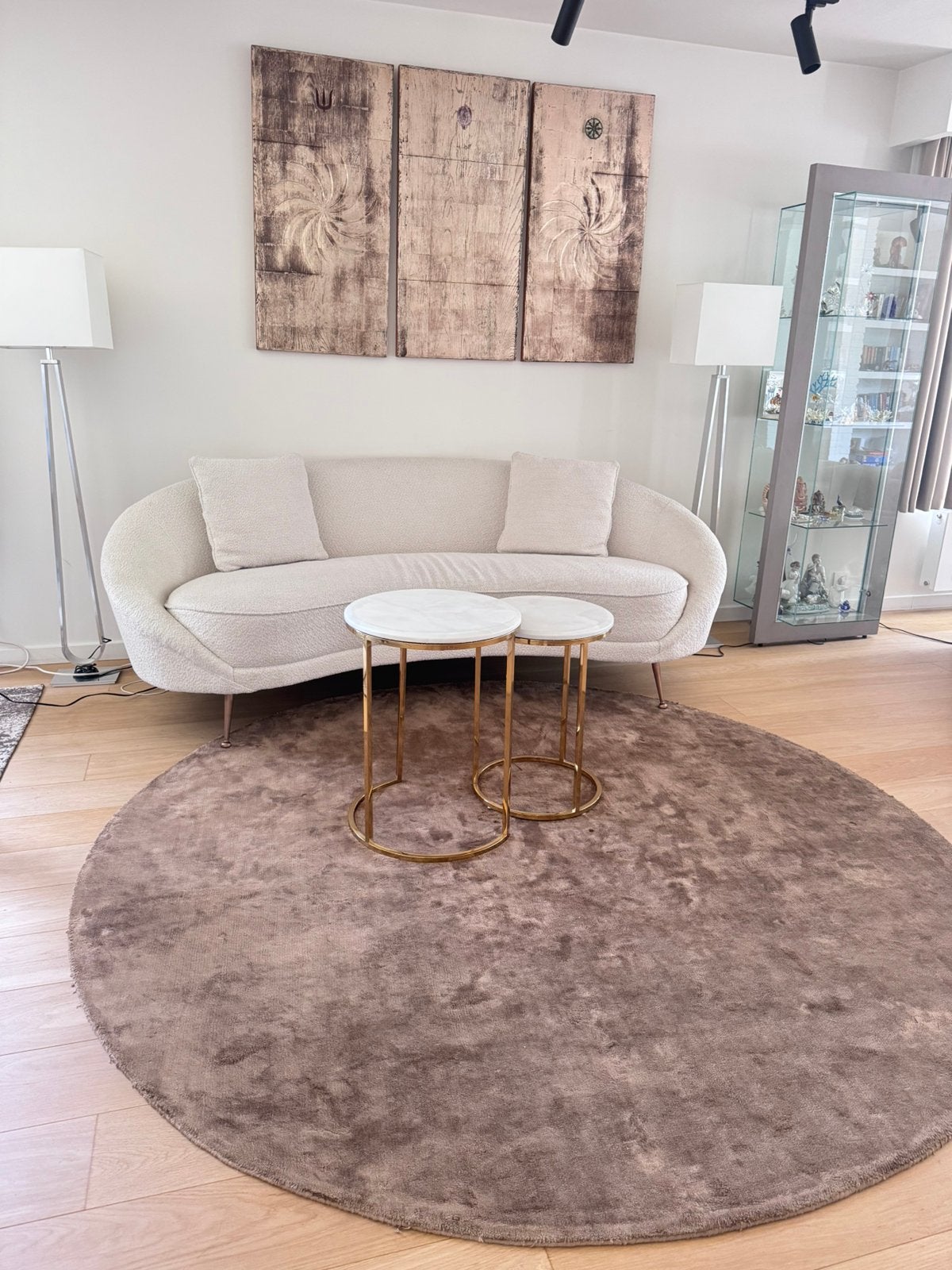 Boucle 3 places - ensemble complet également en vente, Maison & Meubles, Canapés | Salons, 200 à 250 cm, Banc droit, Enlèvement
