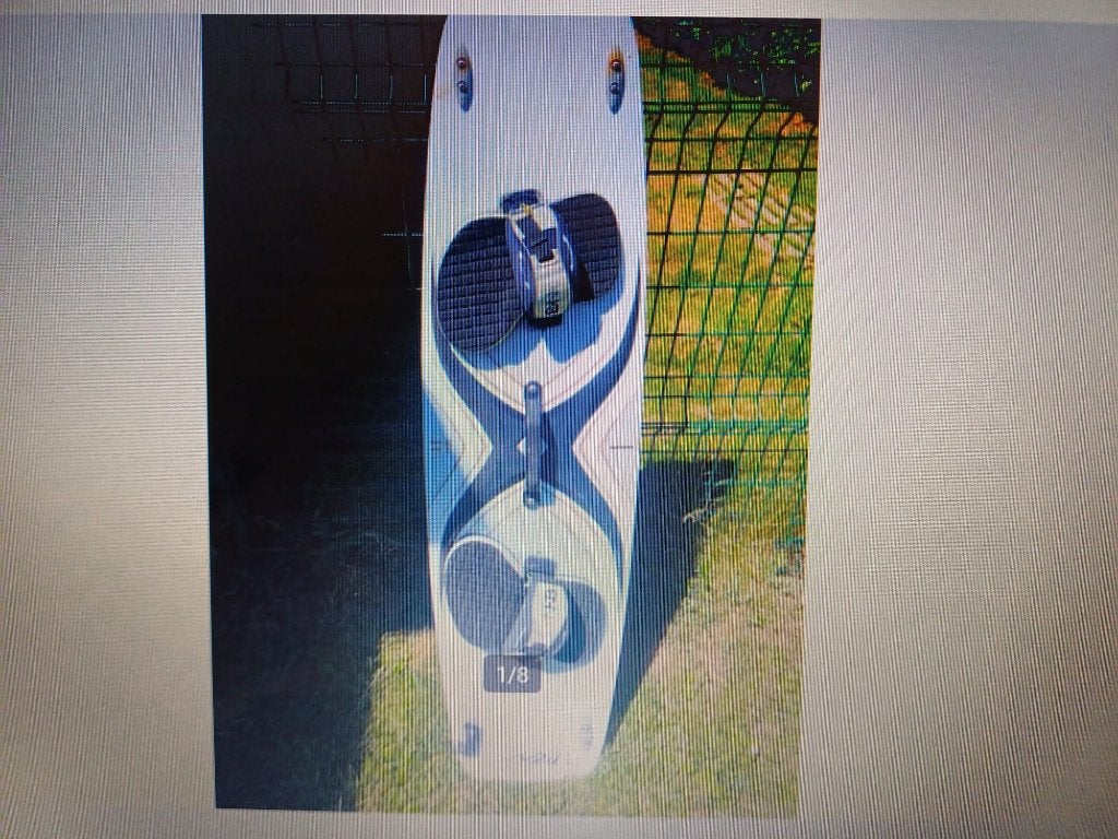 planche de kitesurf f one traxx 6 132x38 petit prix 100€ !!!, Enlèvement, Utilisé, Planche de kite