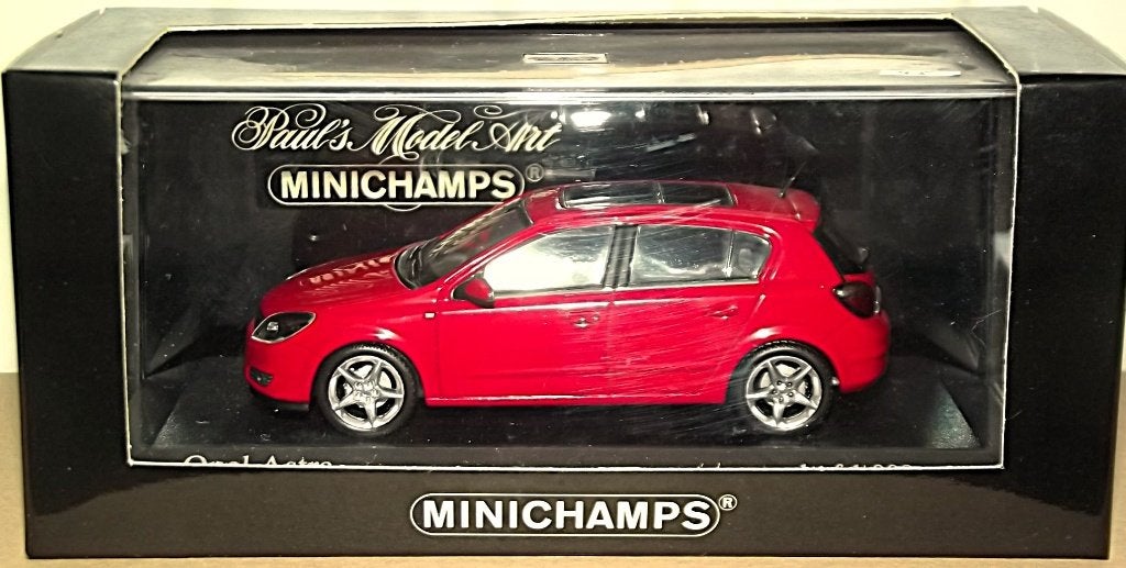 Opel Astra GTC 2005 - Echelle 1:43, Hobby en Vrije tijd, Modelauto's | 1:43, Ophalen of Verzenden, Zo goed als nieuw, Auto, MiniChamps