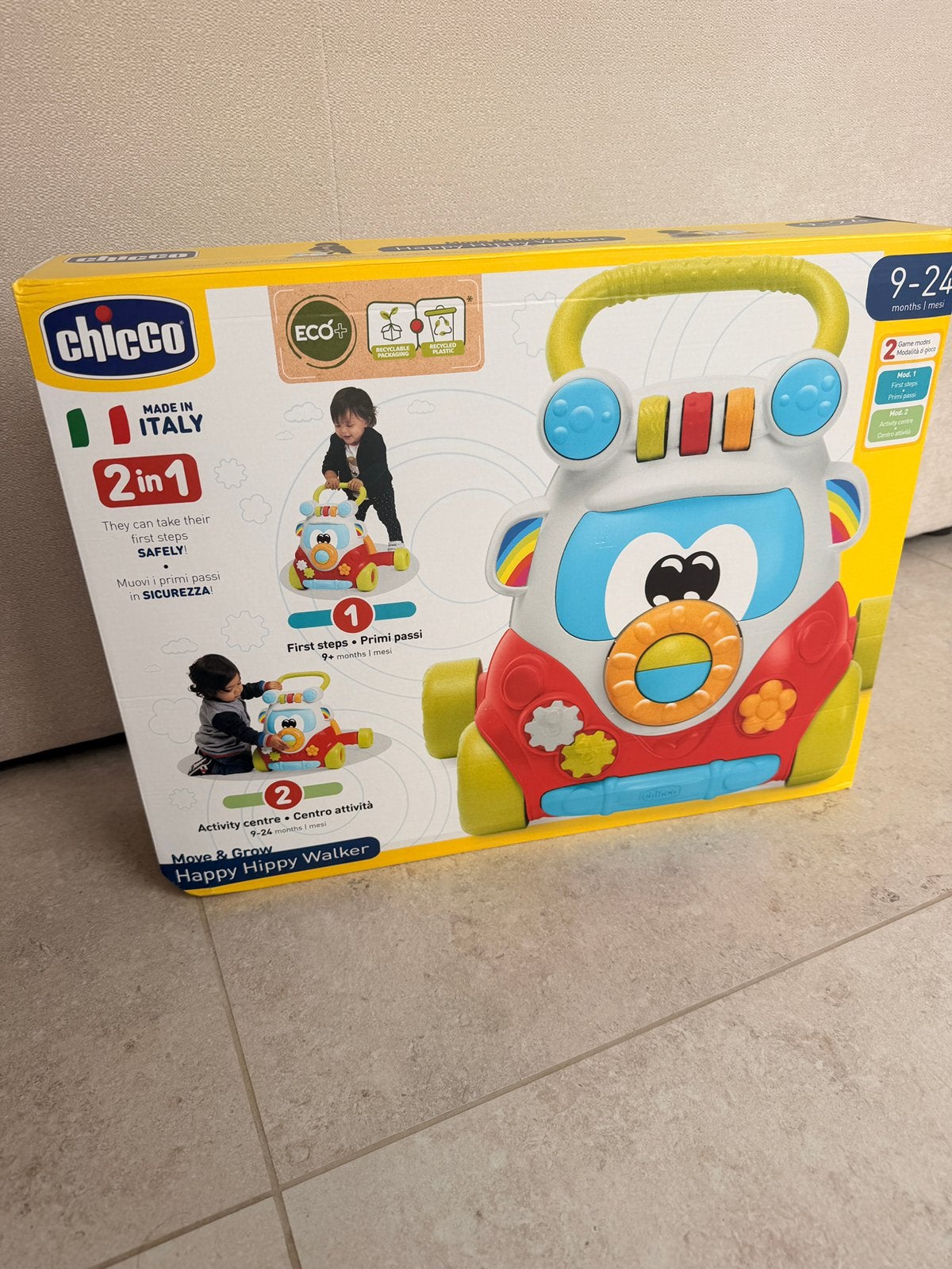 Trotteur CHICCO 2en1, Enlèvement, Comme neuf