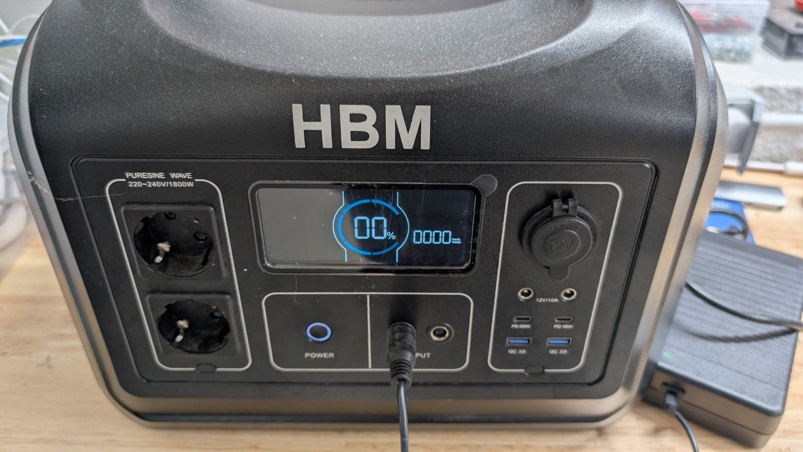 HBM Mobiel Power Station 1800W, Ophalen of Verzenden