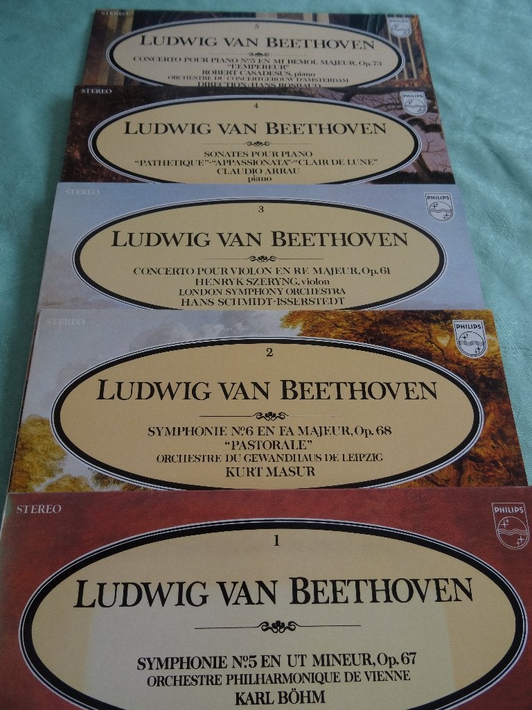 LP VINYL LUDWIG VAN BEETHOVEN, Cd's en Dvd's, Vinyl | Klassiek, Ophalen, LP, Kamermuziek, Zo goed als nieuw
