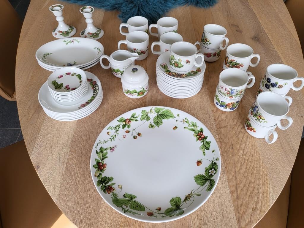 Servies Marjolein Bastin libelle, Antiek en Kunst, Ophalen