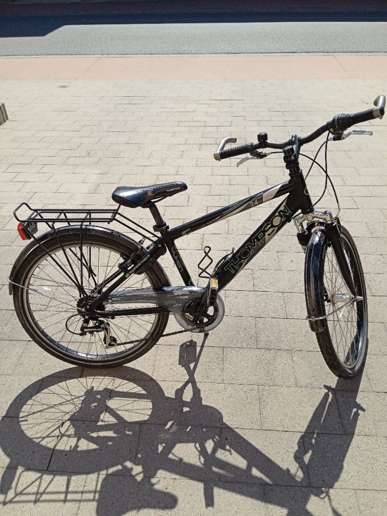 24 inch jongensfiets, Vitesses, Enlèvement, Utilisé, Frein sur jante
