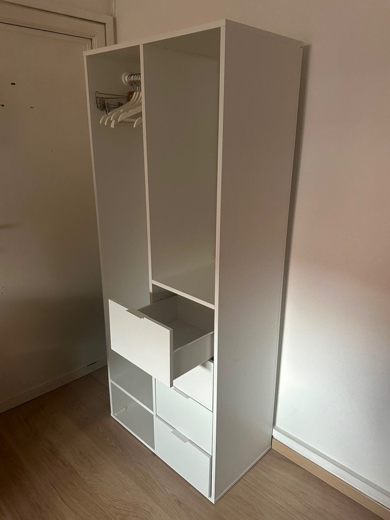 Kleerkast, Ophalen, Met lade(s), Gebruikt, 50 tot 100 cm