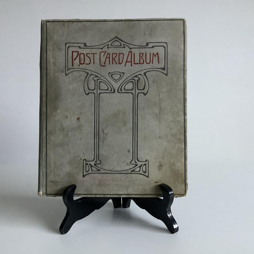magnifique album art nouveau avec 104 cartes postales, Collections, Cartes postales | Thème, Avant 1920, Enlèvement ou Envoi