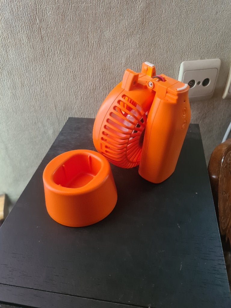 Ventilateur à main pliable SilverCrest avec support, Electroménager, Enlèvement ou Envoi, Neuf, Autre