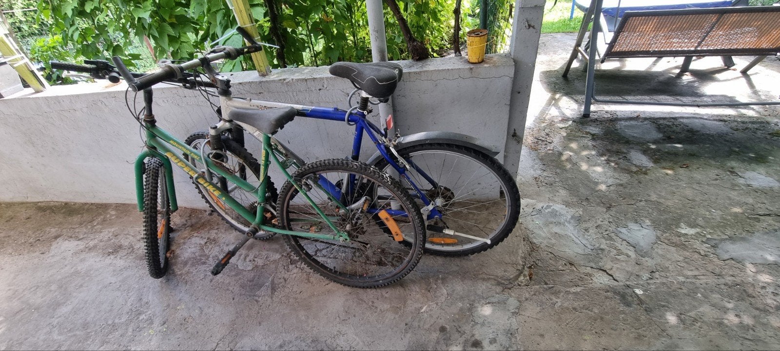 vélo, Ophalen