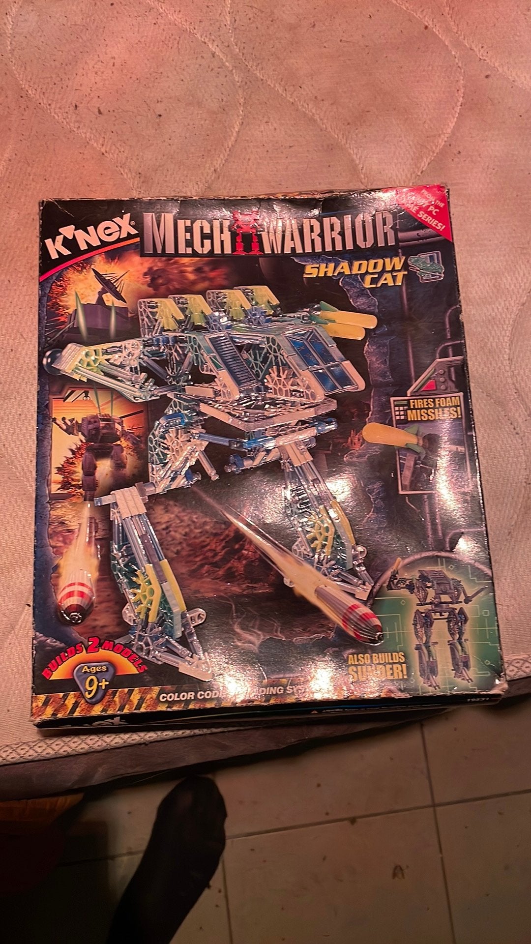 K’nex (mechwarrior) shadow cat, Hobby & Loisirs créatifs, Enlèvement, Comme neuf