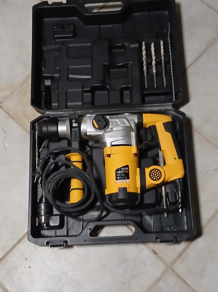 Zware Boorhamer Power Plus, Ophalen, Zo goed als nieuw, Boor- en/of Breekhamer, Klopboormechanisme