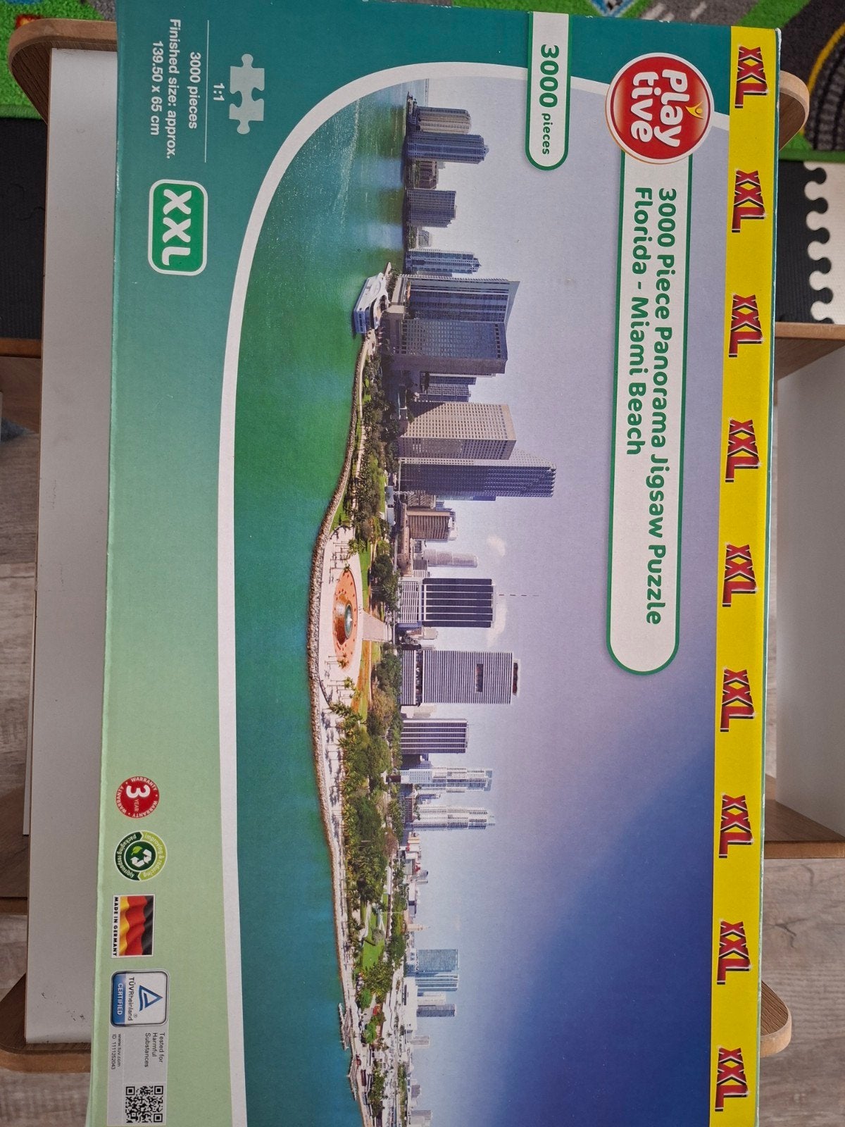 Playtive XXL Panorama Puzzel - 3000 Stukjes - Miami Beach, Hobby & Loisirs créatifs, Sport cérébral & Puzzles, Enlèvement
