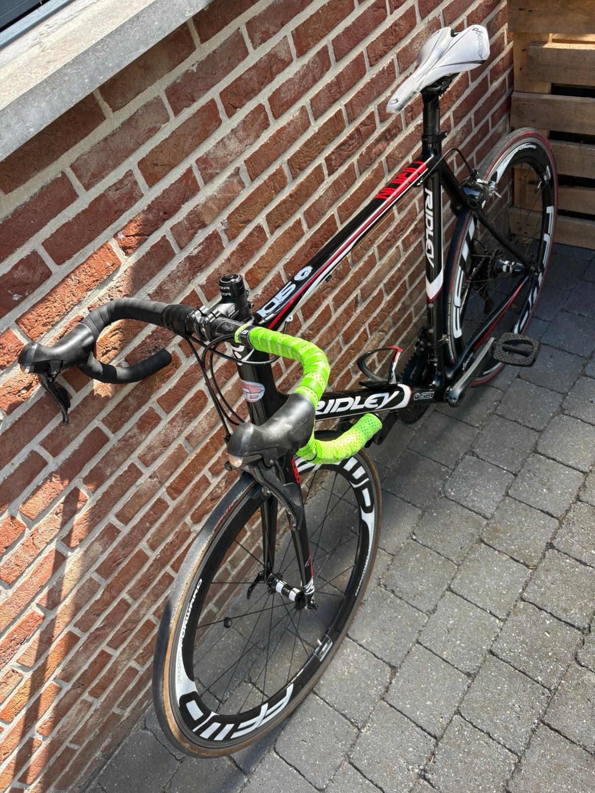 Ridley koersfiets met extra set wielen erbij, Ophalen of Verzenden, Zo goed als nieuw