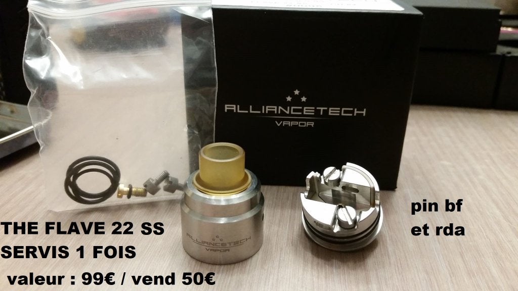 Alliancetech the flave 22 ss, Ophalen of Verzenden, Zo goed als nieuw